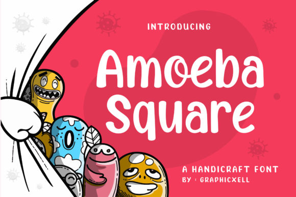 Amoeba Square: A Font for Bold and Clean Editorial Design