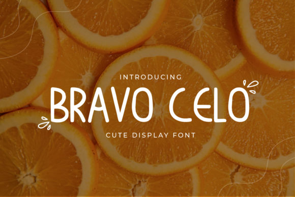 Bravo Celo: A Charming Display Font for Crafters