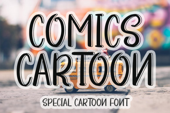 Bring Magic to Your Creations with Comics Cartoon Font