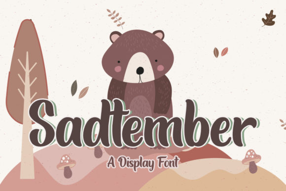 Bring Your Creations to Life with Sadtember Font