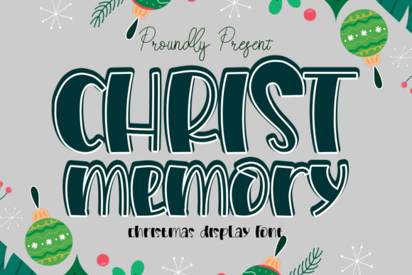 Christ Memory: A Dazzling Display Font for Brand Elevation