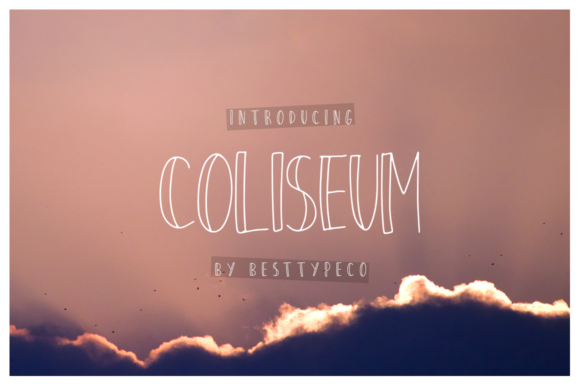 Coliseum: A Bold and Joyful Display Font for Web Design