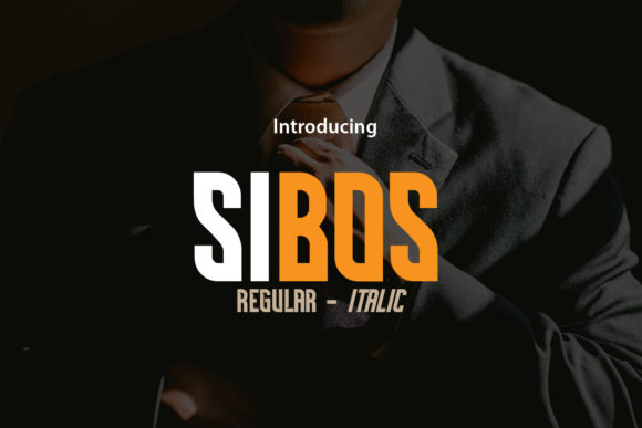 Discovering Sibos: A Bold Font for Eye-Catching Designs