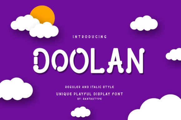 Doolan Font Review: A Playful Display Typeface for Natural Branding