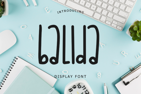 Exploring Balida: A Font with Distinctive Flair