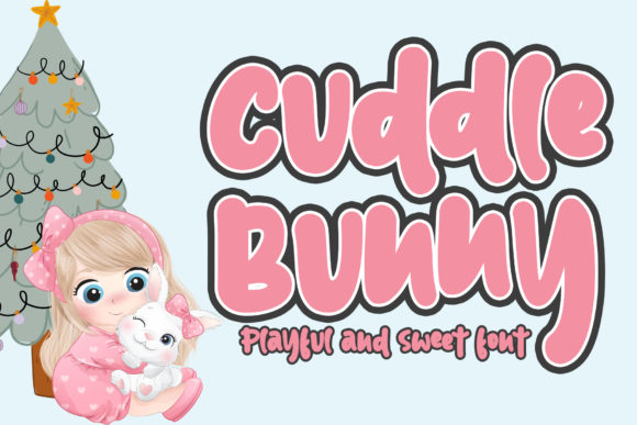Exploring Cuddle Bunny: A Playful Display Font for Branding