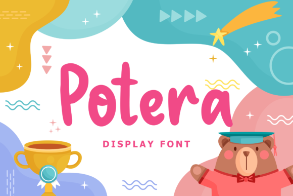 Exploring Potera: A Playful Display Font for Creative Branding