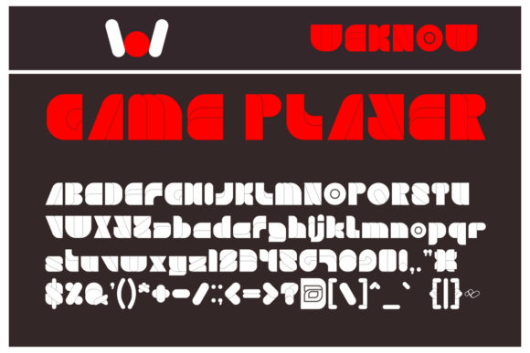 Game Player: A Groovy Display Font for Editorial Design
