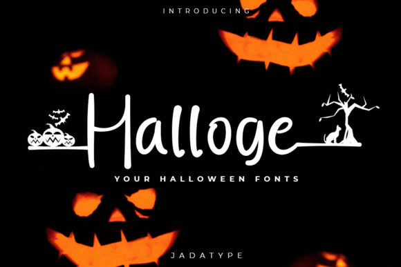 Halloge: A Bold Display Font for Creative Projects