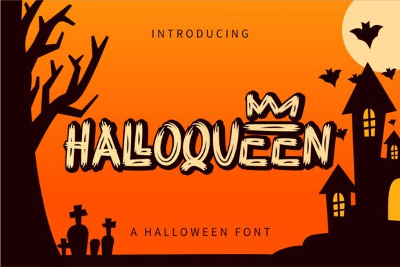 Halloqueen Font: Spooky Display Typography for Campaigns