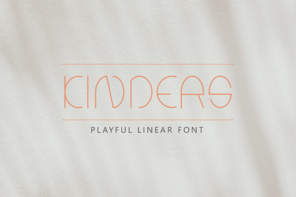 Kinders: A Versatile Display Font for Modern Web Design