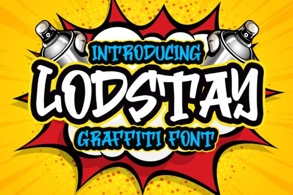 Lodstay Font: Bold Display Type for Campaigns