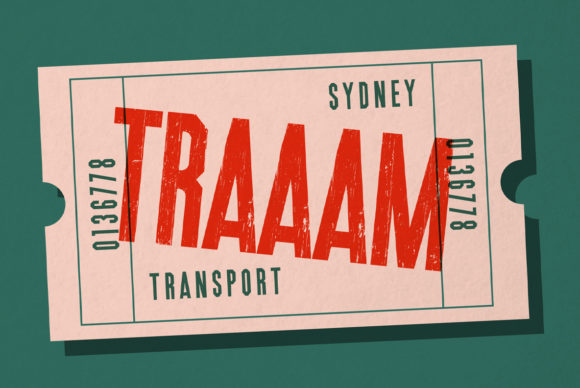 Maximize Impact with Traaam: A Bold Display Font for Marketers