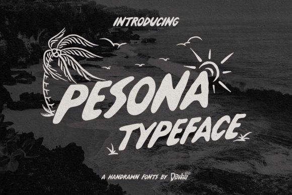 Pesona: A Bold Display Font for Creative Web Design