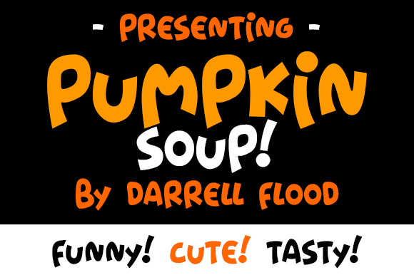 Pumpkin Soup Font: Playful Display Typography for Web Design