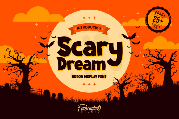 Scary Dream: The Perfect Font for Spooky and Unique Branding
