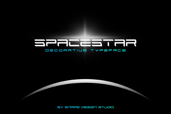 Spacestar: A Futuristic Display Font for Bold Branding