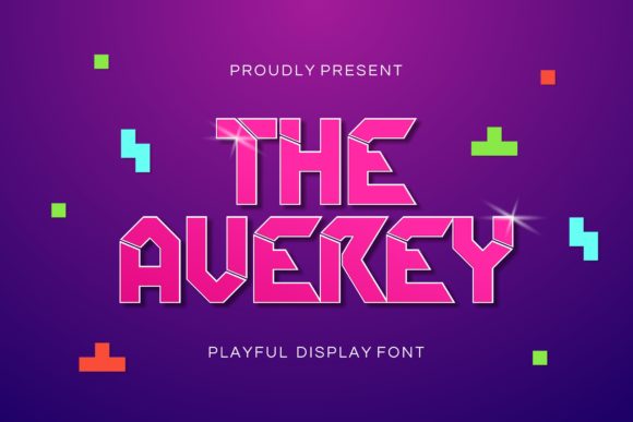 The Averey: A Playful Display Font for Engaging Editorial Design