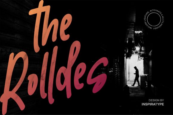 The Rolldes: A Unique Display Font for Memorable Branding