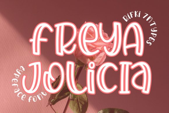 Transform Your Brand with Freya Jolicia Font