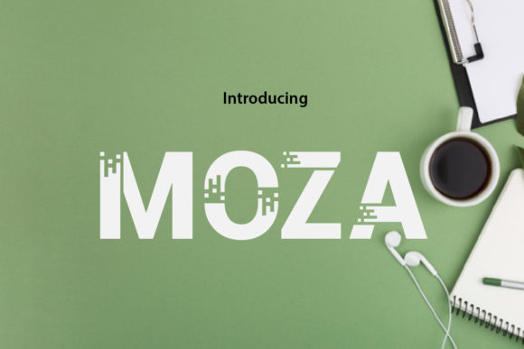 Transform Your Brand with Moza: A Bold and Authentic Display Font